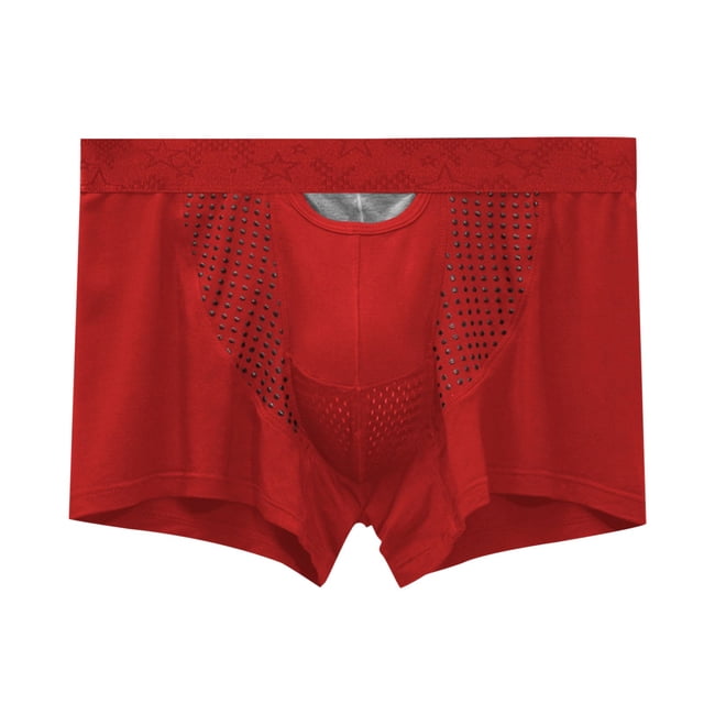Aayomet Culottes pour Hommes Coussin de Fesses Outil de Levage des Fesses (Rouge, TTG)