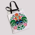 thumbnail image 2 of PKQWTM Polish folk art floral embroidery with roosters Canvas Shoulder Bags Handbags Tote Bags Shopping Bag, 2 of 2