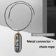 thumbnail image 4 of 1 par de adaptadores de conector, reemplazo de conectores de banda de Metal para Xiaomi Mi Band 8, 4 of 9