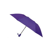 Misty Harbor Automatic Open Folding Rain Umbrella Purple
