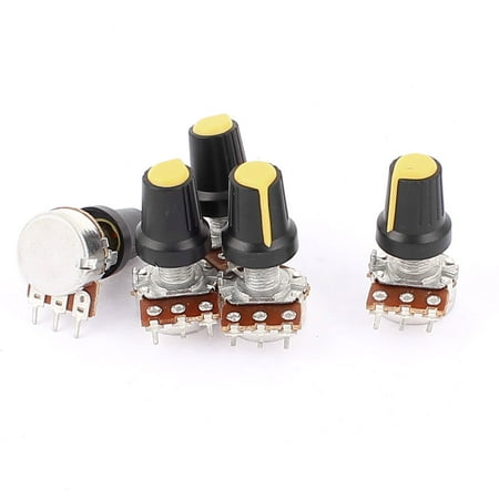 10K Ohm Ohms 3 Terminal Linear Taper Rotary Potentiometer B10K 103 For Arduino Stereo Mono Potentiom I.182022209