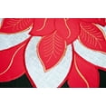 thumbnail image 4 of Red and Gold Star Poinsettia Doily/ Table Topper (23" RD), 4 of 5