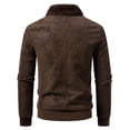 thumbnail image 3 of Men's Heavyweight Winter Multi-Pocket Casual Jacket with Faux Fur Collar Zipper Coat, Stylish Outerwear for Cold Weather, 3 of 17