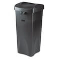 thumbnail image 4 of 16 in. Square Swing Top Lid for Untouchable Recycling Center - Black, 4 of 4