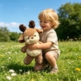 thumbnail image 5 of Almohada de peluche para dormir, aliviar el estrés y brindar comodidad: una linda almohada con forma de muñeco para niños y adultos, suave y peluda, ideal para la cama, el sofá o el estudio., 5 of 5