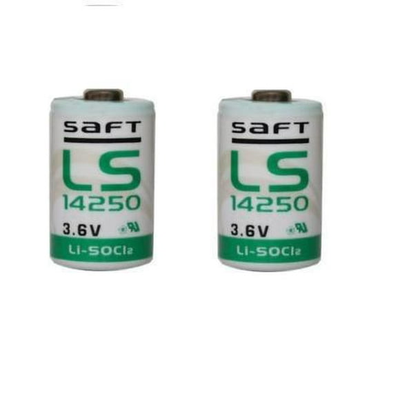 OEM DIRECT FRESH BRAND NEW 2 SAFT LS 14250 LS14250 C 1/2 AA 3.6v lithium battery