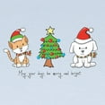 thumbnail image 2 of CafePress - Cat And Dog Christmas Long Sleeve Infant T Shirt - Long Sleeve Infant T-Shirt, 2 of 2