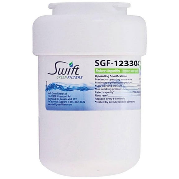 Swift Green Filters SGF-123304 Replacement Water Filter for Amana 1252704, EFF-6021A,46-9014- 1 Pack