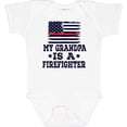 thumbnail image 3 of Inktastic Firefighter Grandpa Fireman Flag Boys or Girls Baby Bodysuit, 3 of 5