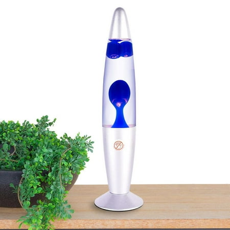 

Laideyi Lava Lamp | Liquid Motion Lava Lamps | Lamps Night Light with Silver Base for Kids Mood Lighting Cool Stuff Christmas Halloween Decoration Gift