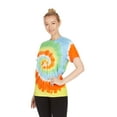 thumbnail image 2 of Daresay Tie Dye Style T-Shirts Women - Fun, Multi Color designs Tops, 2 of 7