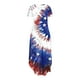 thumbnail image 3 of Vestidos de Verano de Mujer Casual Cuello Redondo Bolsillos de Manga Corta Impresión Vestido Largo, Vestido Ligero de Poliéster para Diario, Fiesta Y Primavera, 3 of 6