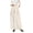 Beige, variant on Achuyrbd Women's High Waisted Wide Leg Pants Button Front with Pockets Solid Color Business Casual Office Trousers Professional Work Wear, S-2XL