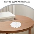 thumbnail image 3 of BESTYASH 100Pcs White Plastic Dishwasher Rack Tip Caps Scratch Resistant End Covers, 3 of 8