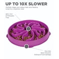 thumbnail image 4 of Dog Bowl Outward Hound Fun Feeder Slo Bowl, alimentador lento, 4 of 16