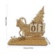 thumbnail image 1 of Calendario de Adviento de Navidad de 24 días, adornos de madera, decoración de escritorio para el hogar, regalo de Navidad, Noel, Año Nuevo, 1 of 4