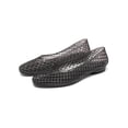 thumbnail image 6 of Bmawag Jelly Flat Sandals for Women Lightweight Round Toe Slip-On Hollow Breathable Jelly Mesh Flats Pink 8, 6 of 6