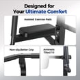 thumbnail image 4 of FED Fitness Sportsroyals Power Tower Pull Up Bar Station, 450LBS Stable Pull Up Dip Station for Home Gym, 4 of 10
