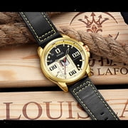 SMAEL Wacth For Men Quartz Movement Geometric design Dial WIth 30M Waterproof Male Clock Leather Bracelet 9168 relogio masculino