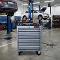 thumbnail image 6 of 7 Drawer Rolling Tool Chest with Wheels, Lockable Heavy-Duty Steel Tool Cabinet for Father's Garage Workshop Repair Shop, 6 of 12