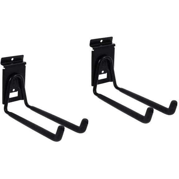 Masteelf 2pcs Garage Hooks Heavy Duty Metal Garage Utility Storage Wall Hangers for Bikes Ladders Tools