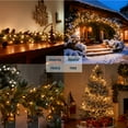 thumbnail image 6 of Joyfy Clear Christmas Lights,39FT 200(2x100)-Count Led Clear White Christmas String Lights,Connectable White Wire Xmas Tree Lights for Indoor Outdoor Christmas Decorations Holiday Party Decor, 6 of 9