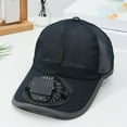 thumbnail image 2 of Daznico Hat with Fans Solar Power,Solar Fan Hat, Cap with Fan Baseball Cap Summer Outdoor Solar Energy Hat Cap Cooler Fan Baseball Cap Sun Cap,Hat with Solar Fans Built in,Hat with Fans, 2 of 4