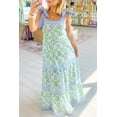 thumbnail image 3 of ZhiHiMeRi Women's Country A-Line Maxi Dress – Floral Patchwork Print M, 3 of 12
