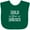 Green, variant on Inktastic Hold Your Horses in White Boys or Girls Baby Bib