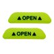 thumbnail image 2 of 2 pegatinas reflectantes para puerta de coche, cinta reflectora de advertencia, calcomanía de seguridad de visibilidad nocturna, cinta impermeable, repuestos para mascotas Verde, 2 of 8