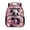 Cute Panda, variant on Tractor Preschool Backpack for Toddler Girls, American Flag 13.5 Inch Kids School Bag, Lightweight Bookbag with 2 Mesh Side Pockets for Kindergarten