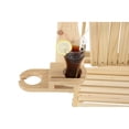 thumbnail image 3 of Double Sided Adirondack Chair wine and cup holder, 3 of 5