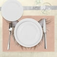 thumbnail image 3 of Ambesonne Yorkie Place Mats Set of 4, Realistic Animal, Standard Size, Salmon Pale Brown, 3 of 6