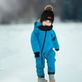 thumbnail image 2 of GRNSHTS Kids Hat Scarf Gloves Set, 3PCS Kids Winter Beanie Hat Scarf Gloves Set with Knit Thick Warm Fleece Lined for 1-6 Years Old (Black), 2 of 14