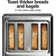 thumbnail image 3 of 4 Slice Toaster with Extra-Wide Slots, Bagel Setting, Toast Boost, Slide-Out Crumb Tray, Auto-Shutoff & Cancel Button, Stainless Steel (24798), 3 of 8