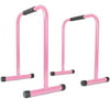 Titan Fitness Pink Dip Station Leg Raise Bars