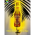 thumbnail image 3 of Queen Sense 14" Coronas Parrot Neon Sign Acrylic Man Cave Handmade Neon Light 114CPA2, 3 of 4