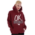thumbnail image 3 of OK Boomer State of Oklahoma Settlers Hoodie Sweatshirt Women Men Brisco Brands L, 3 of 6