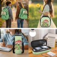 thumbnail image 5 of HUIACONG 17" Mushroom Frog Children Backpack 4PCS Set, School Bag with Lunch Box Water Bottle Sleeve for Age 7-12, 5 of 7