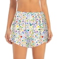thumbnail image 2 of Balery Education And Science Pantalones cortos deportivos para mujer con forro y dos bolsillos, elásticos, para entrenamiento, gimnasio, yoga-XX-Large, 2 of 7