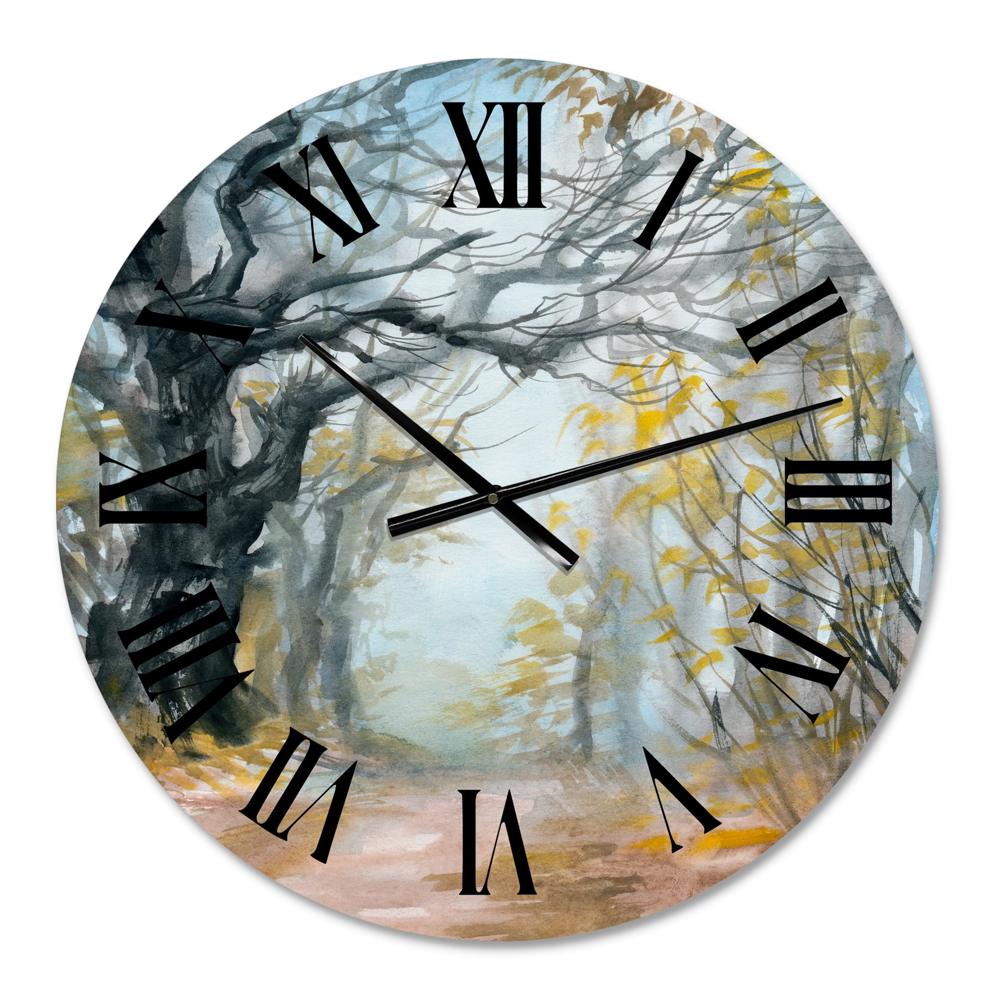 Designart 1 in Quartz Wall Clock