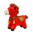 thumbnail image 2 of Caballo de peluche de juguete, caballo de peluche, muñeco de caballo ligero, adorable, para el hogar y la oficina. 20 pulgadas, 2 of 9