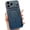 Blue, variant on Litchi Pattern Leather Back Camera Protect Magnetic Phone Case for iPhone, Compatible with (Black,iPhone 17)