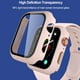 thumbnail image 3 of Cristal, funda y correa para Apple Watch, pulsera de silicona de 44mm, 40mm, 45mm, 41mm, 38mm, 42mm, 44mm para iWatch serie 3, 4, 5, 6, se, 7, 3 of 4