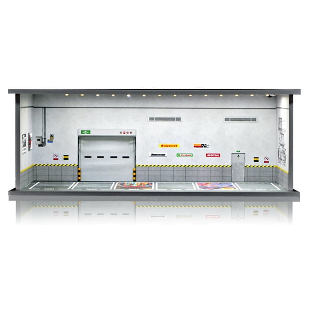Vitrina Saichotoy para Hot Wheels 1/64 con luz LED