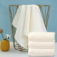 thumbnail image 2 of Leodye 1PCS 14x30in High Density Fleece Towel Soft Absorbent Design Household Purified Washcloth Accessory, 2 of 6