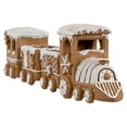 thumbnail image 5 of Northlight Frosted Snowflake Gingerbread Train Christmas Decoration - 5.5" - 4-Piece, 5 of 5