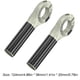 thumbnail image 3 of ENLEE Bike Grip Bar End Handle Auxiliar Riding Horn Rest Handlebar (Gris), 3 of 3
