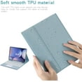 thumbnail image 7 of Touch Keyboard Case for Samsung Galaxy Tab S10+ Plus/ S9 FE+ Plus/Galaxy Tab S9+ Plus 12.4”, with Pencil Holder - Magnetically Detachable Touch Bluetooth Keyboard, 7 of 7