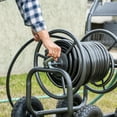 thumbnail image 3 of Xtremepower US Hose Reel Cart, Hose Cart with Wheels Heavy Duty, Industrial Hose Reels for Outside, 300-Feet of 5/8" Hose Capacity, 3 of 6